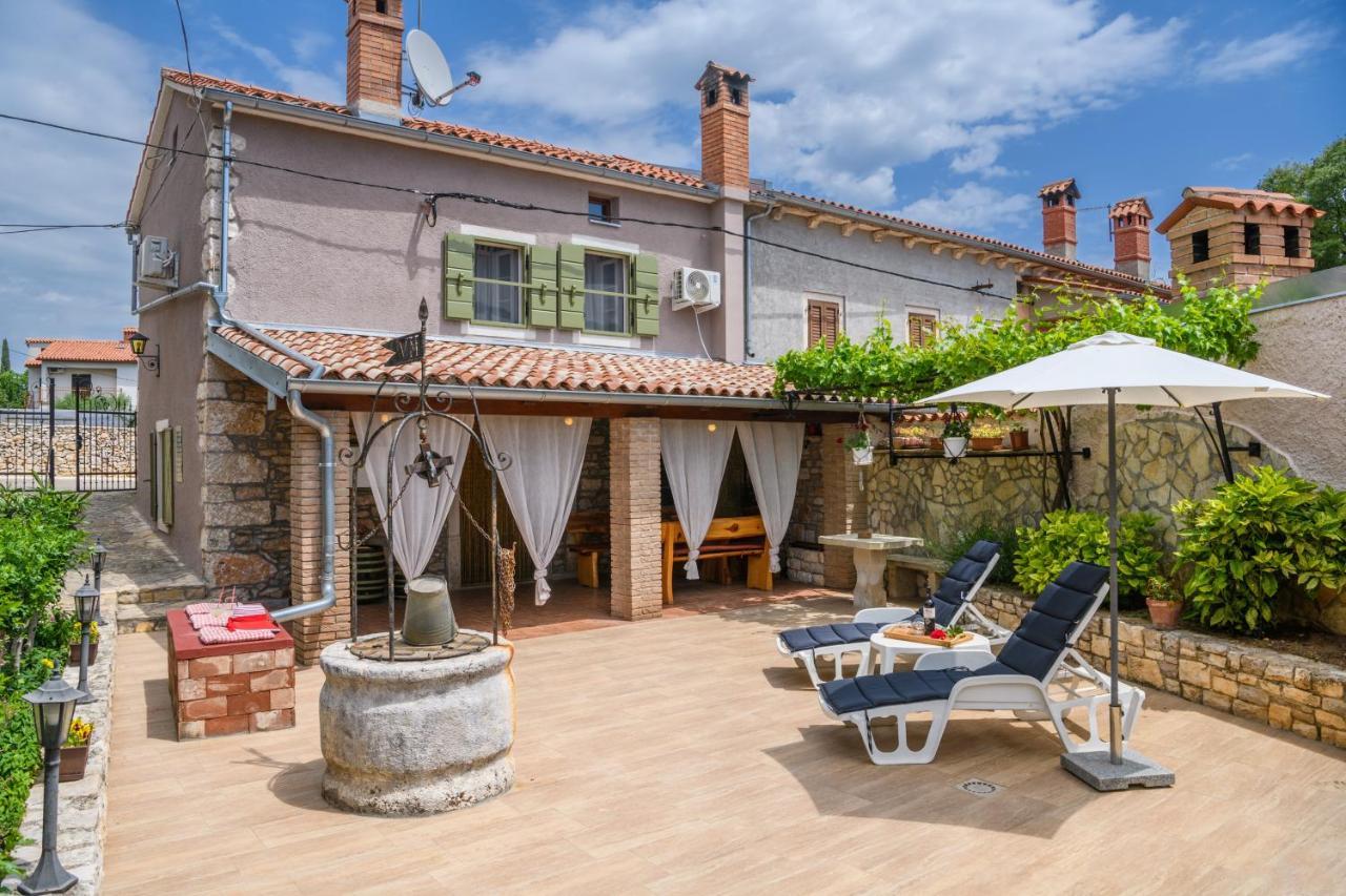 Rustic Istrian House Varesco Krnica Dış mekan fotoğraf