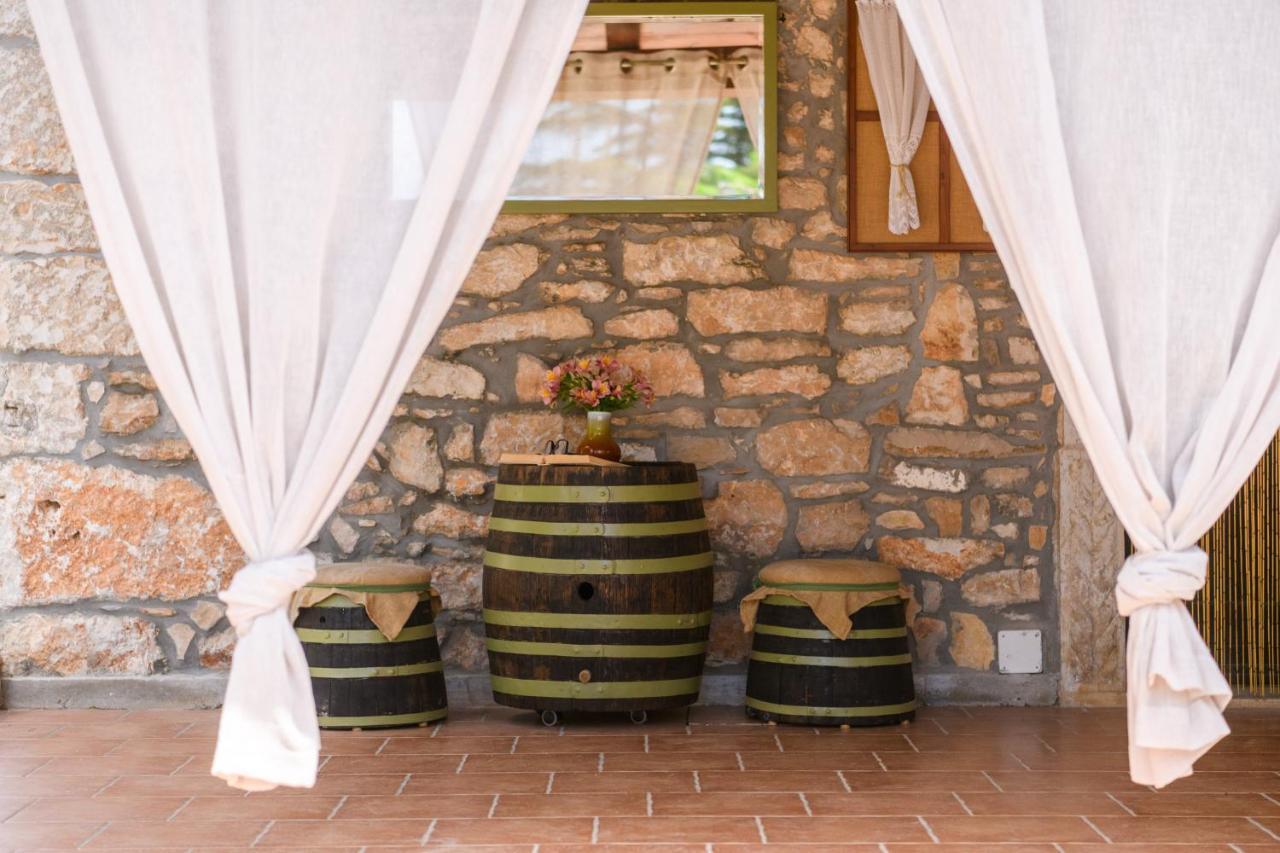 Rustic Istrian House Varesco Villa Krnica Dış mekan fotoğraf