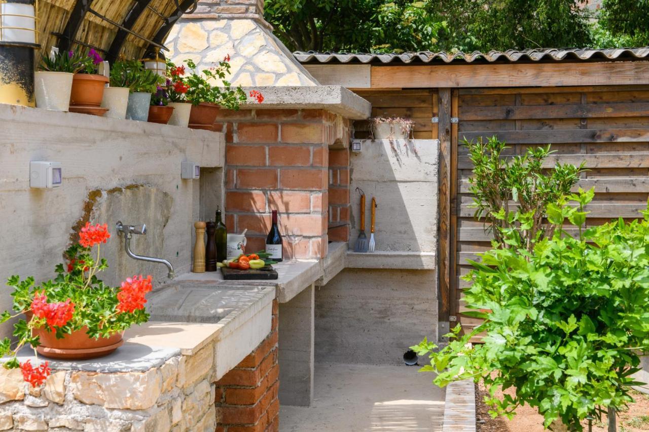 Rustic Istrian House Varesco Villa Krnica Dış mekan fotoğraf