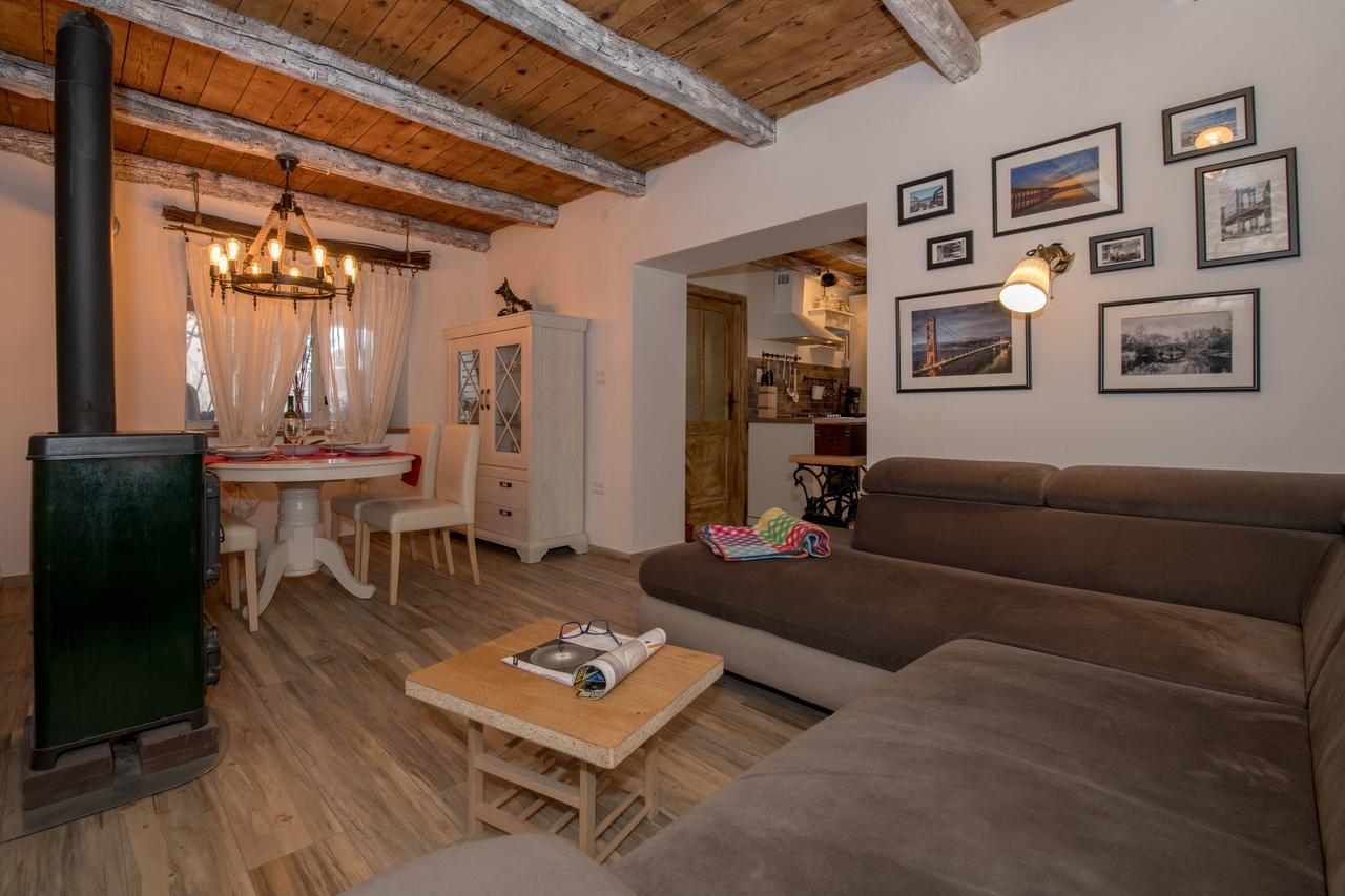 Rustic Istrian House Varesco Villa Krnica Dış mekan fotoğraf