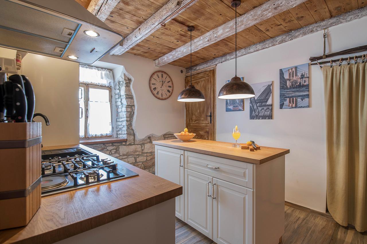 Rustic Istrian House Varesco Villa Krnica Dış mekan fotoğraf