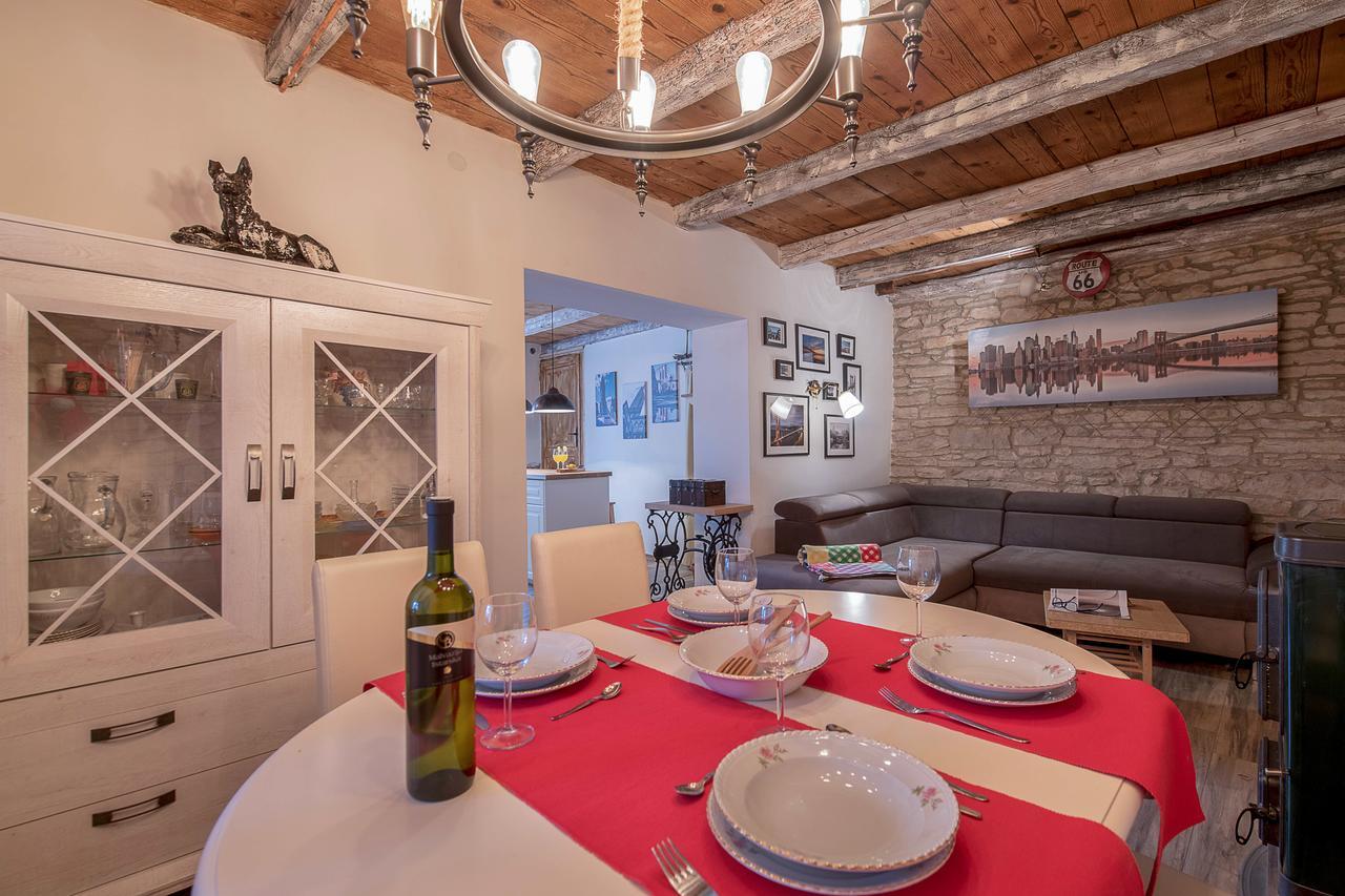 Rustic Istrian House Varesco Krnica Dış mekan fotoğraf