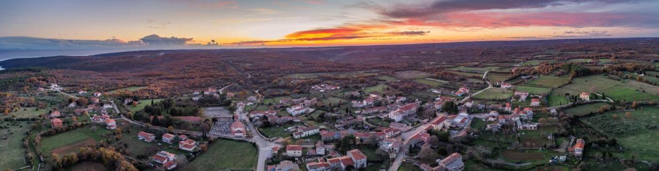 Rustic Istrian House Varesco Villa Krnica Dış mekan fotoğraf